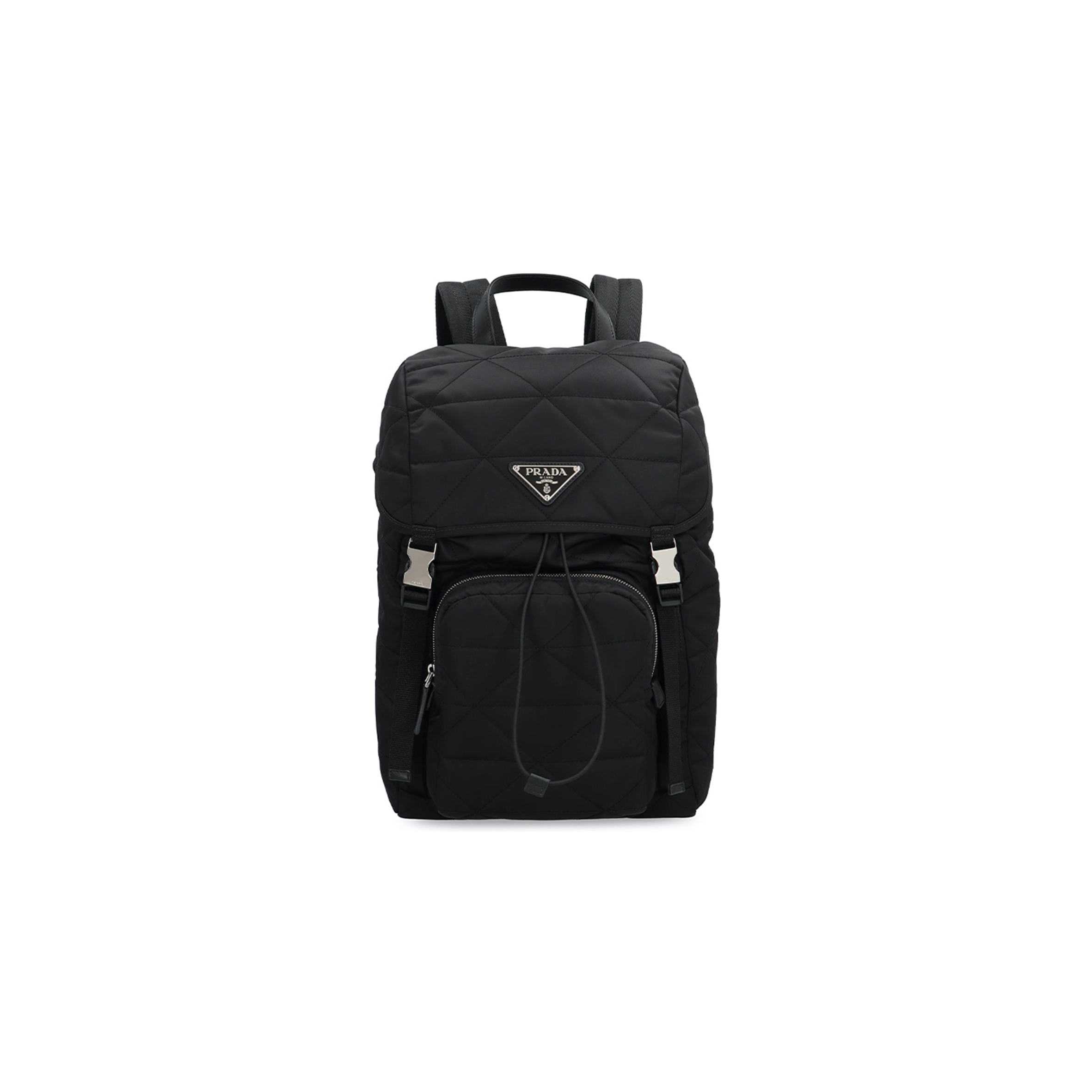Pra*a logo detail re-nylon backpack 2vz135 (45*27*17cm)